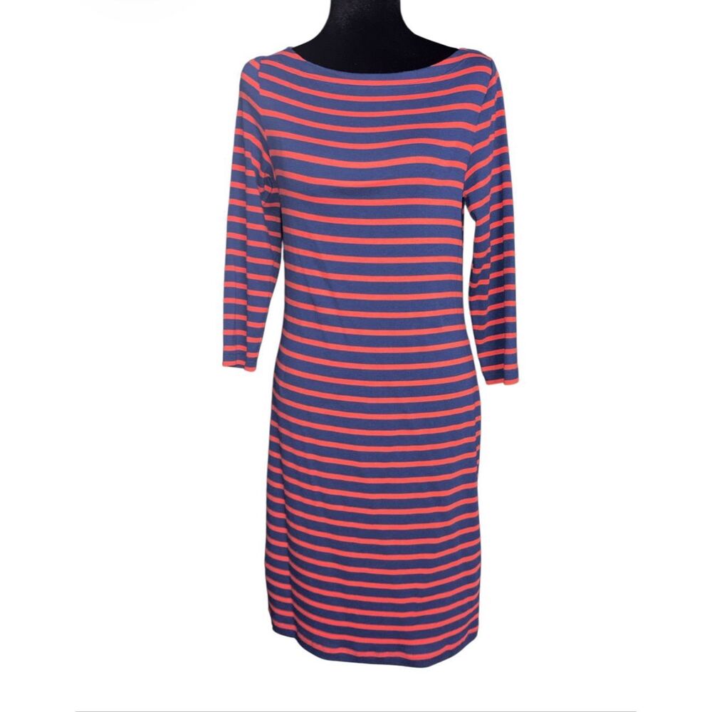 Gap Striped Boatneck Dress